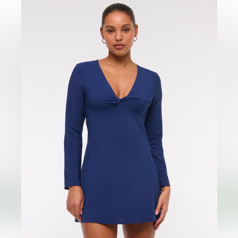 Abercrombie & Fitch Navy Blue Dress
